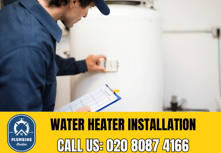 water heater installation Holborn